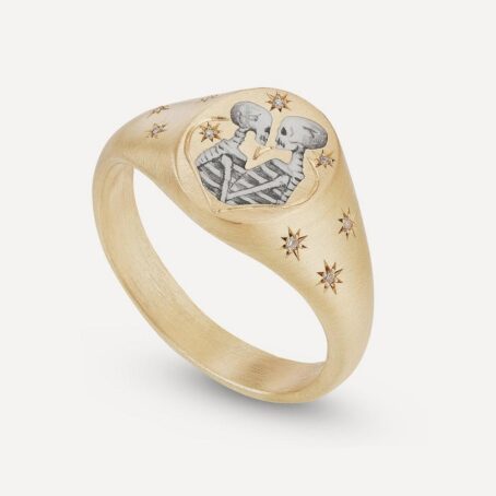 Skeleton Lovers Ring