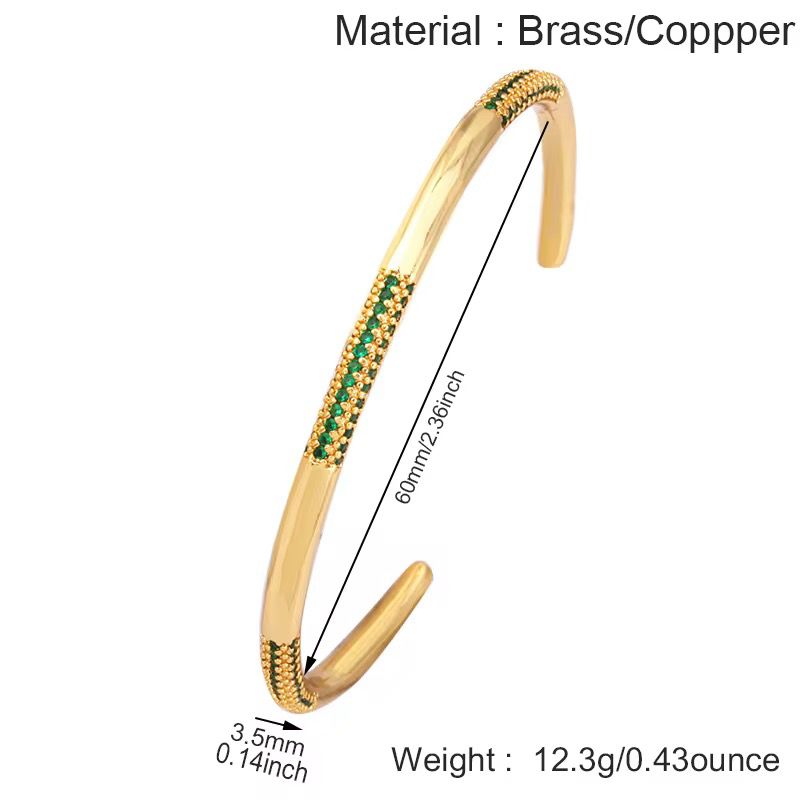 Armbåndssæt "Rainbow Glow" (Mix af Farvede Sten) - Imagem 2